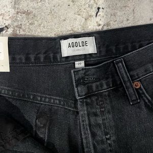 Brand new with tags - Agolde black denim shorts